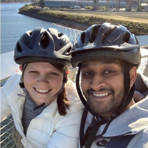 Cycling around Portland