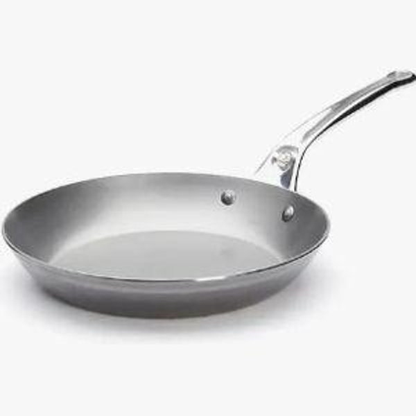 de Buyer MINERAL B Pro Carbon Steel Fry Pan - 11” Diameter, 8.3” Cooking Surface - Ideal for Searing, Sauteing & Reheating - Naturally Non-Stick Finish - Made in France