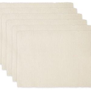 Placemat Set, 13x19, Natural, 6 Piece