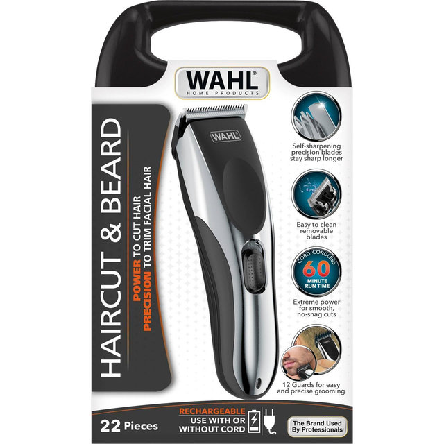 Wahl Cordless Haircut & Beard Power to Cut and Trim Facial Hair with Precision - 9639-2201