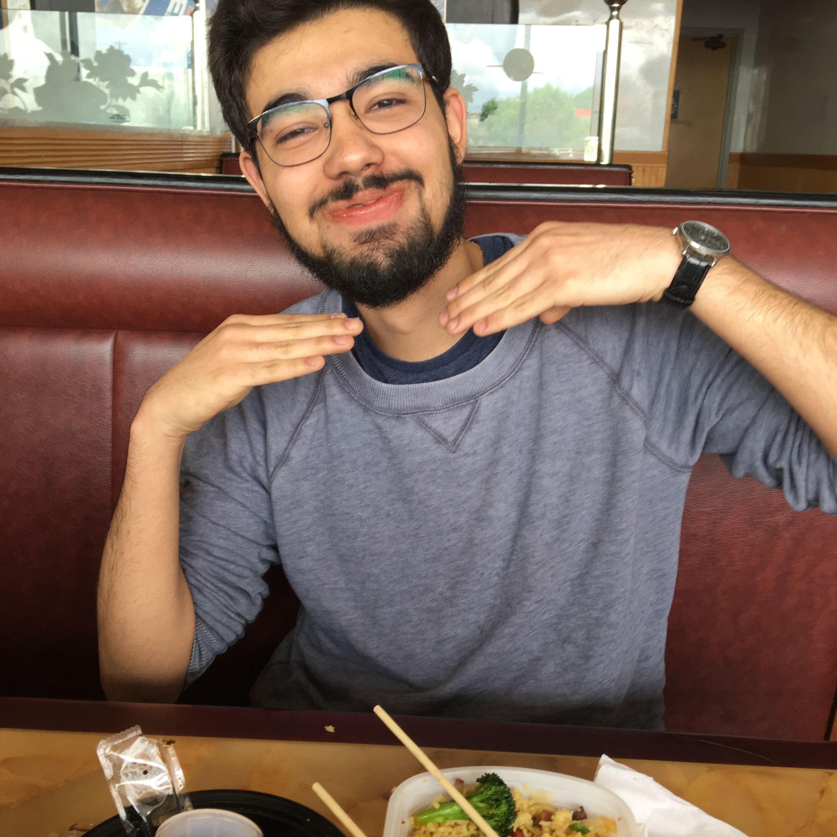 Pedro almost confessed his love to Ellie over a bowl of chinese food.
