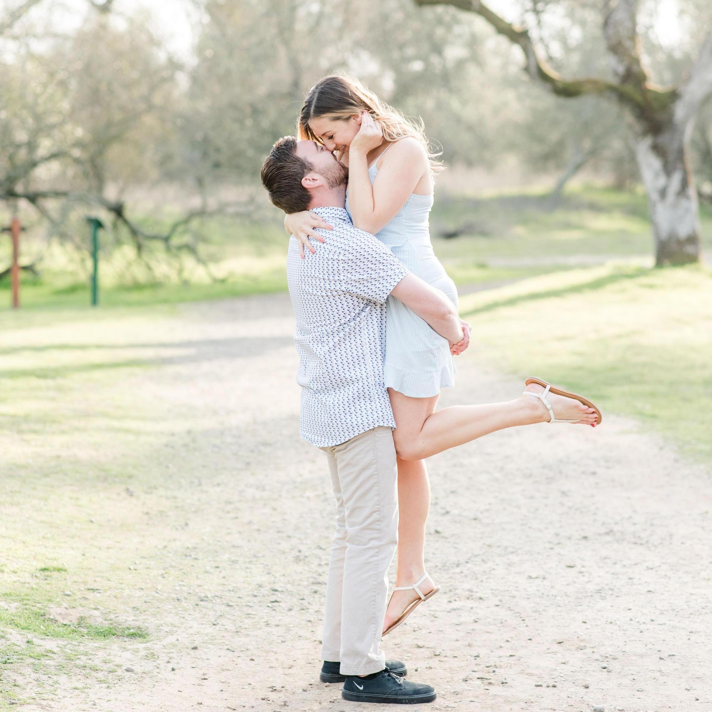 Engagement Photos taken by Kylie Compton Photography.