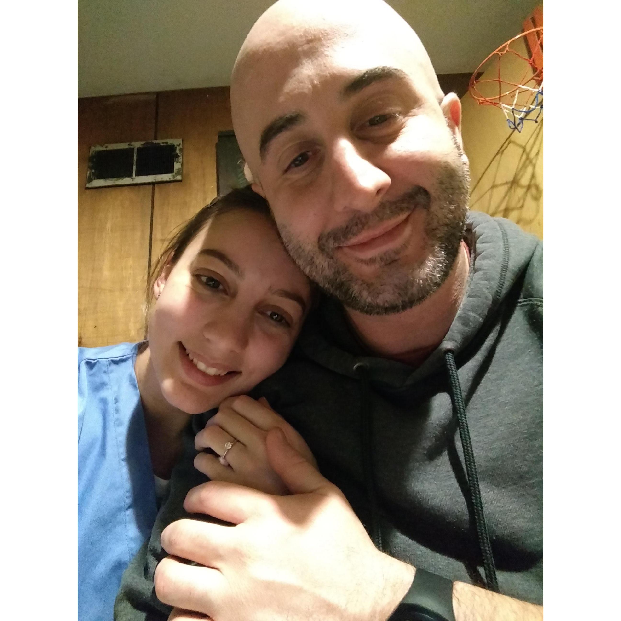 We're engaged!