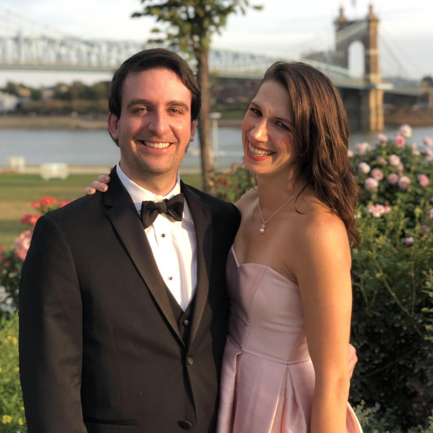 Enjoying the beauty of our city and celebrating love