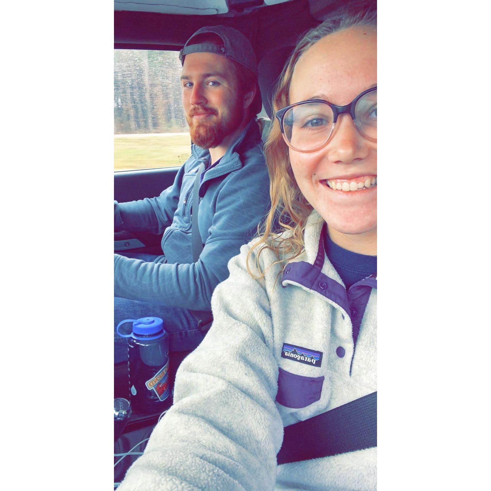 First road trip to Hot Springs National Park. January 2021.