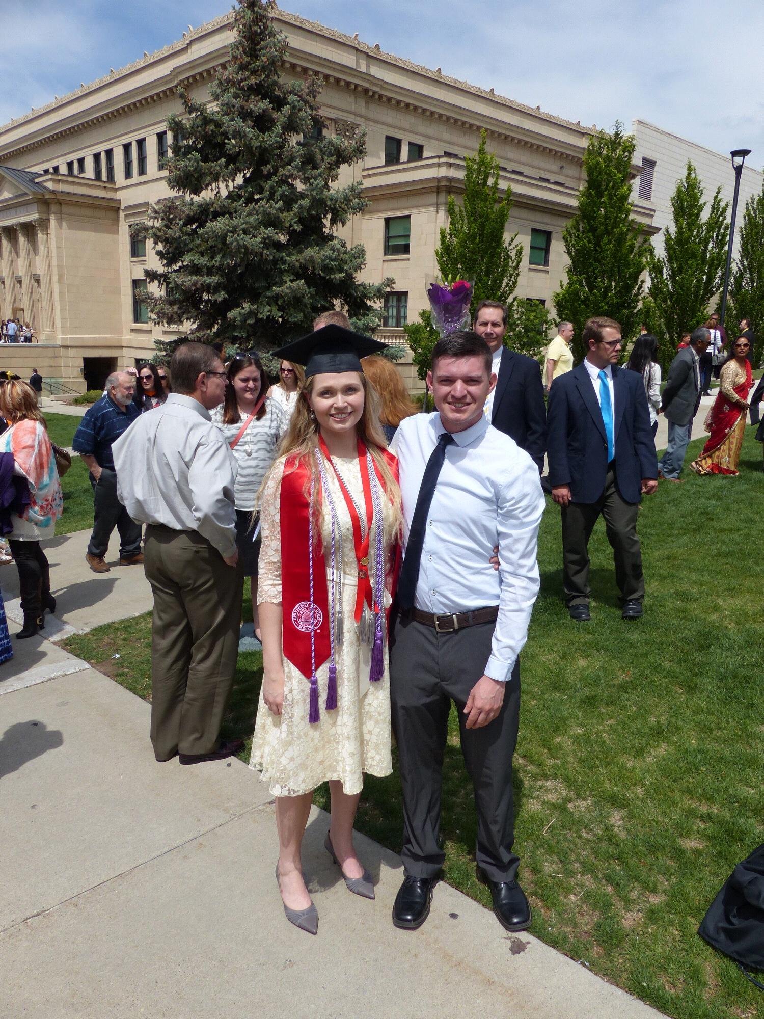 Tegan’s graduation from nursing school. May 2015