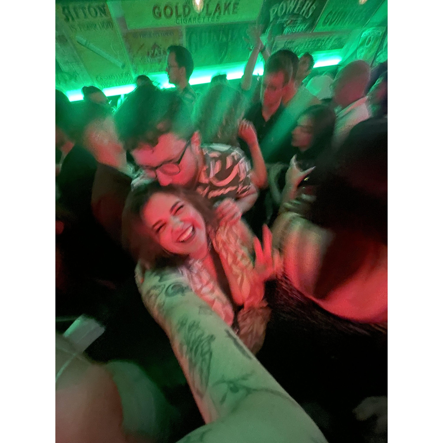 another spontaneous night at dropkick murphy's!