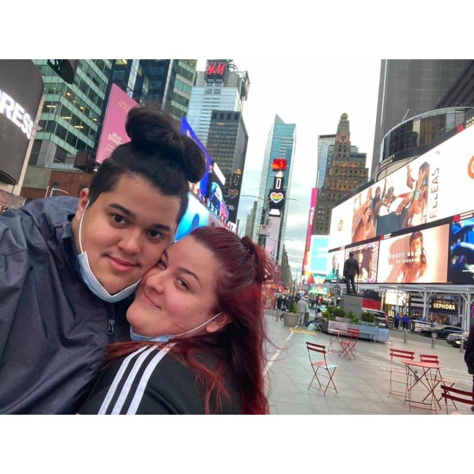 Anniversary vacation in NYC.