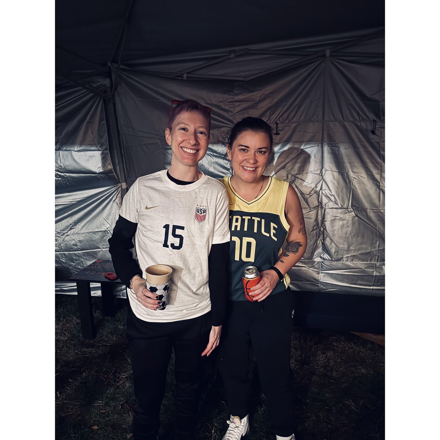 megan rapinoe and sue bird