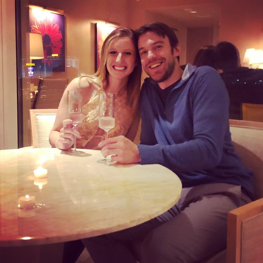 Celebrating our engagement!