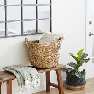 Contemporary Seagrass Storage Basket