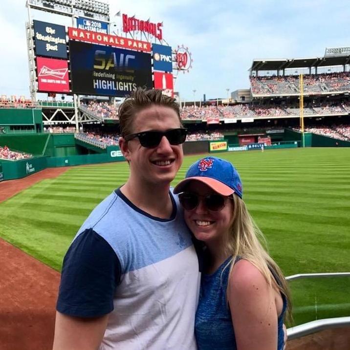 Our first of many Mets games!