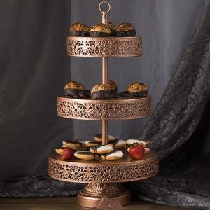 Davida 3 Tier Metal Cupcake Stand