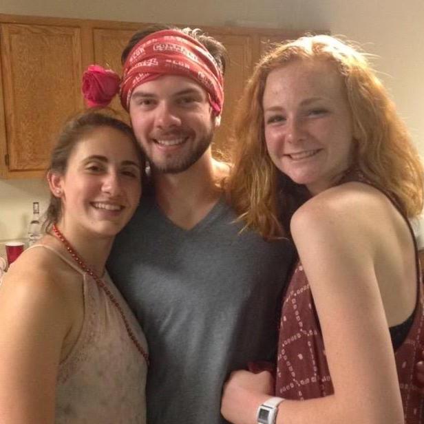 our first picture together, 2016