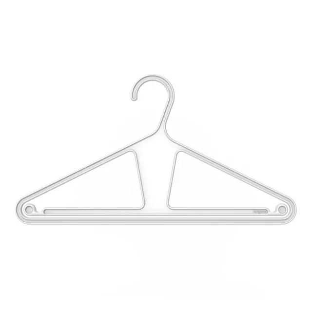 Kangaroo Hangers 30pk Original Clothes Hangers White