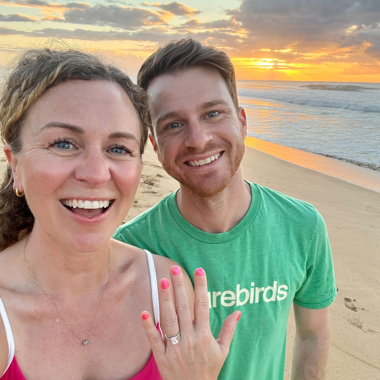 Saying yes at Polihale State Park in Kauai