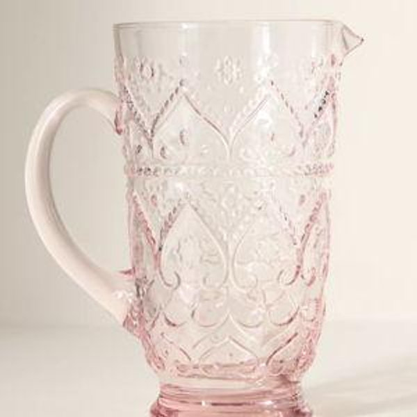 The Bombay Handblown Glass Pitcher