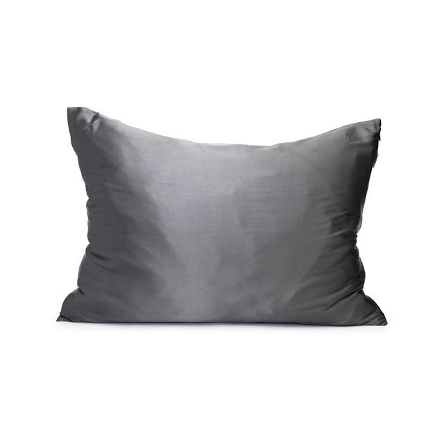 Kitsch Satin Pillowcase - Charcoal Grey