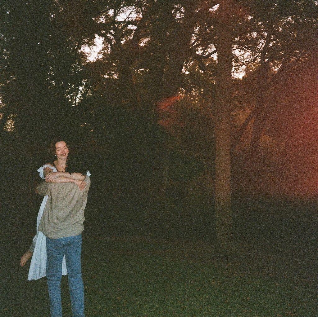 Engagement photos taken by their close friends, Stevie and Kendall.