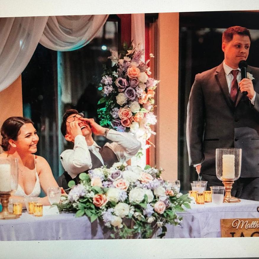 Toast. (Melonie, Matt, Step)