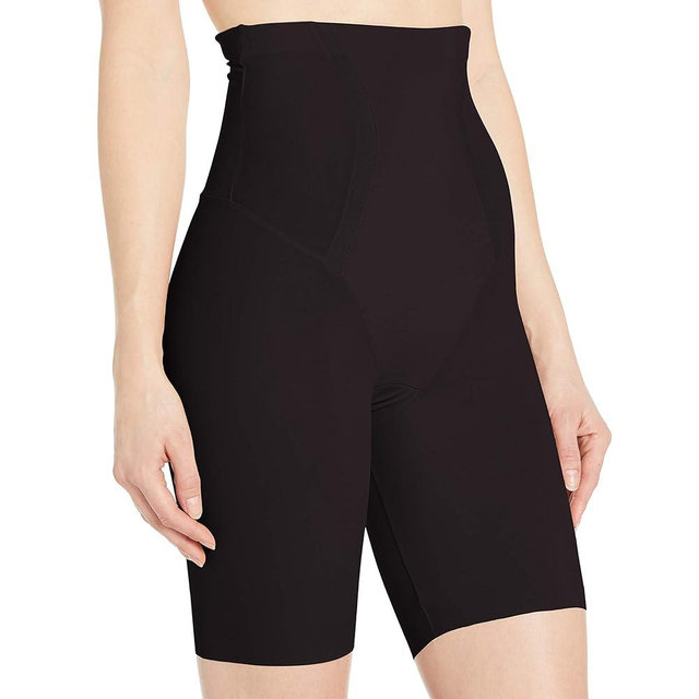 Maidenform womens Shapewear High-waist Thigh Slimmer, Tummy Control Thigh Slimmer, Firm Control Shapewear for Women