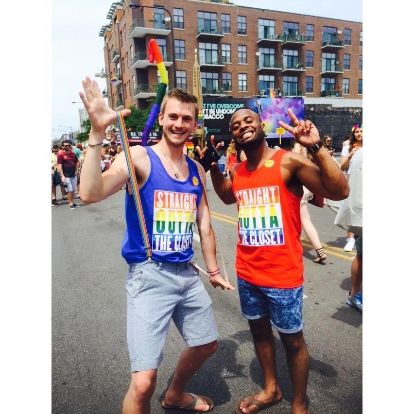 Living our best lives at Chicago pride!