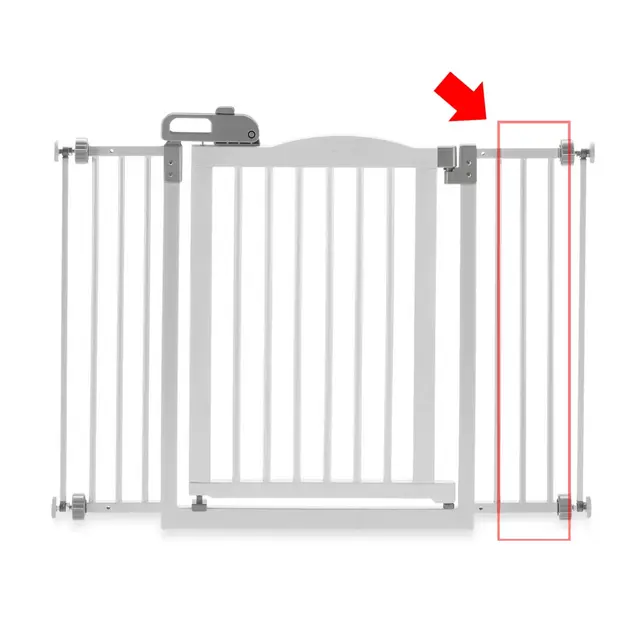 Richell® One-Touch Gate II Extension in White