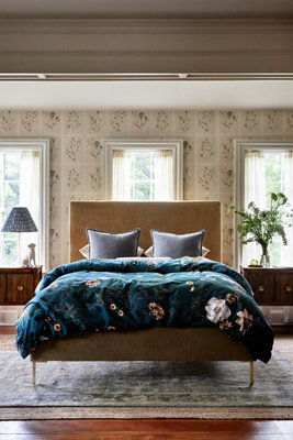 Henrik Organic Cotton Sateen Duvet Cover