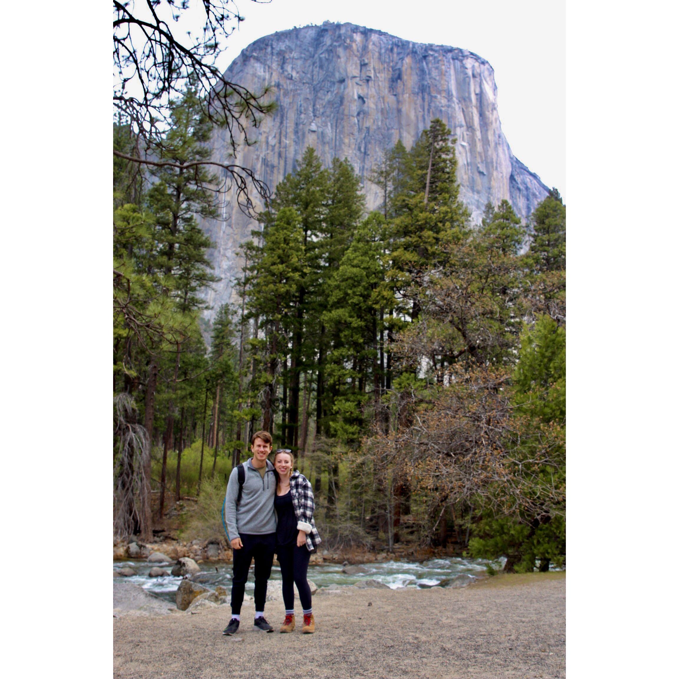 Camping together is our love language. The beautiful Yosemite!