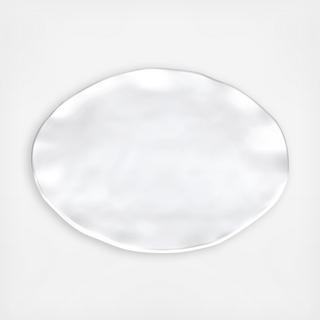 Ruffle Oval BPA Free Melamine Platter