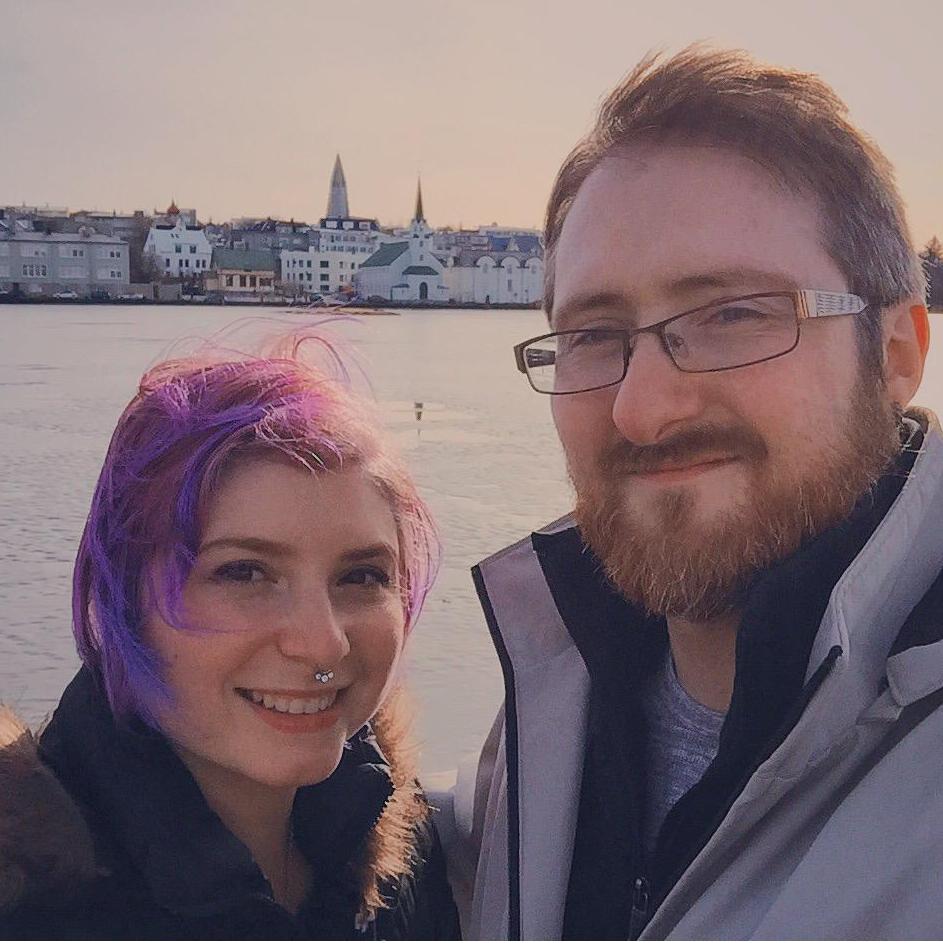 Enjoying our first trip to Iceland.