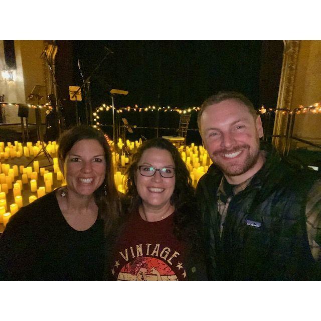 Candlelight Music Series at the Granada Theater in Uptown for Jamie's birthday!
