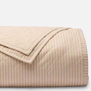 Ticking Stripe Classic Quilt - Cal King
