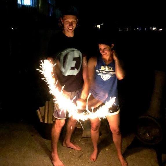 4th of July celebration with the Kernan's at Uncle Tim and Aunt Sharron's