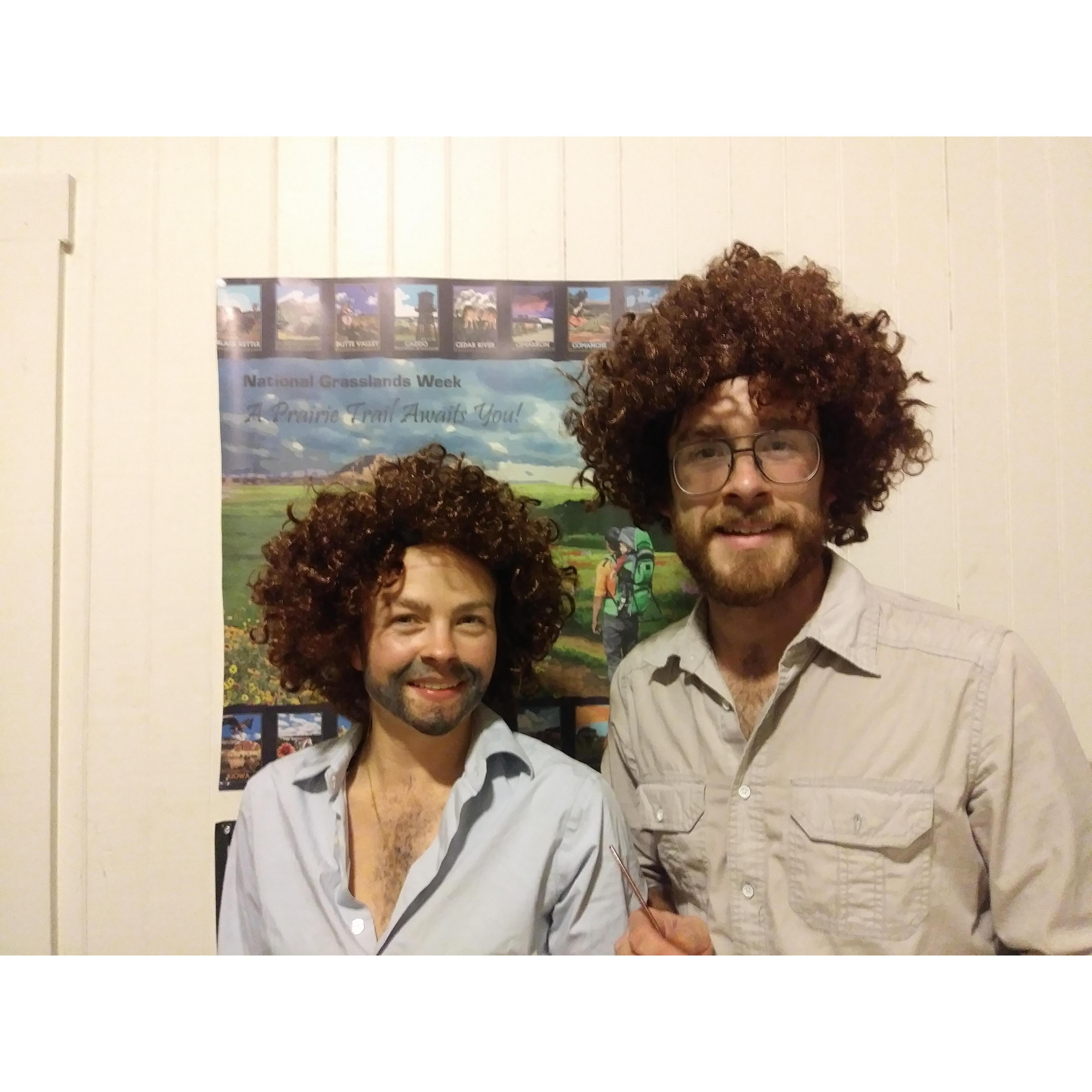 What's better than Bob Ross? Two Bob Rosses!