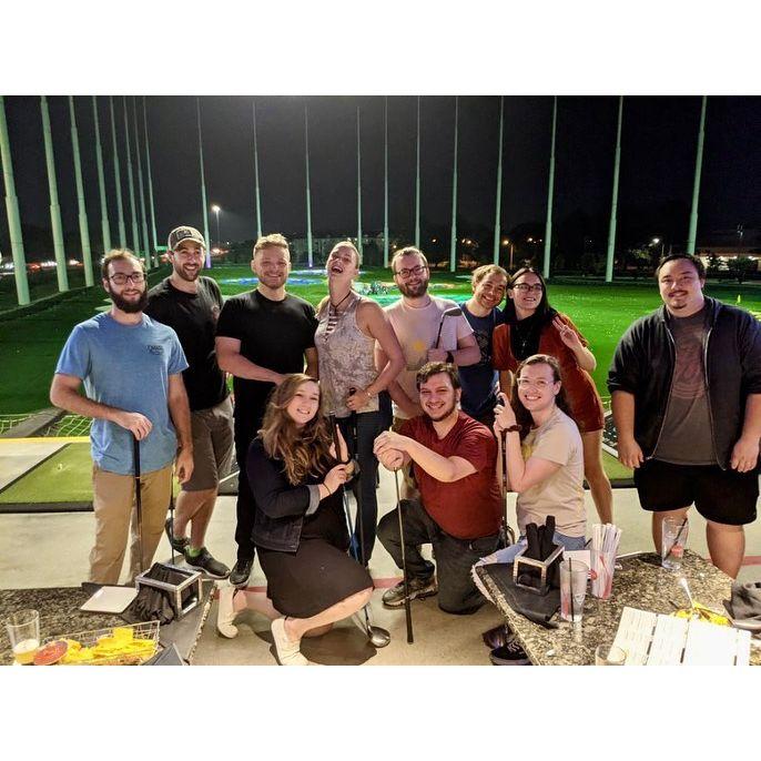 Top Golf is the only golf I'm ok at