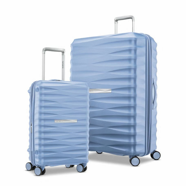 Voltage DLX 2 Piece Set in Blue (CO/LG) | Luggage Set | Samsonite