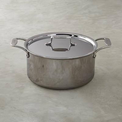All-Clad d5 Stainless-Steel Stock Pot, 8-Qt