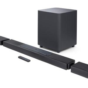 JBL - BAR 1300X 11.1.4 - channel sound-bar with detachable surround speakers - Black