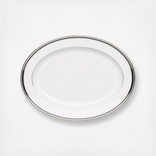 Austin Platinum Oval Platter