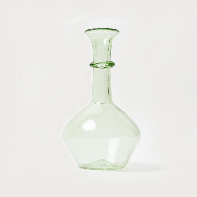 Pienza Graduated Decanter in Green