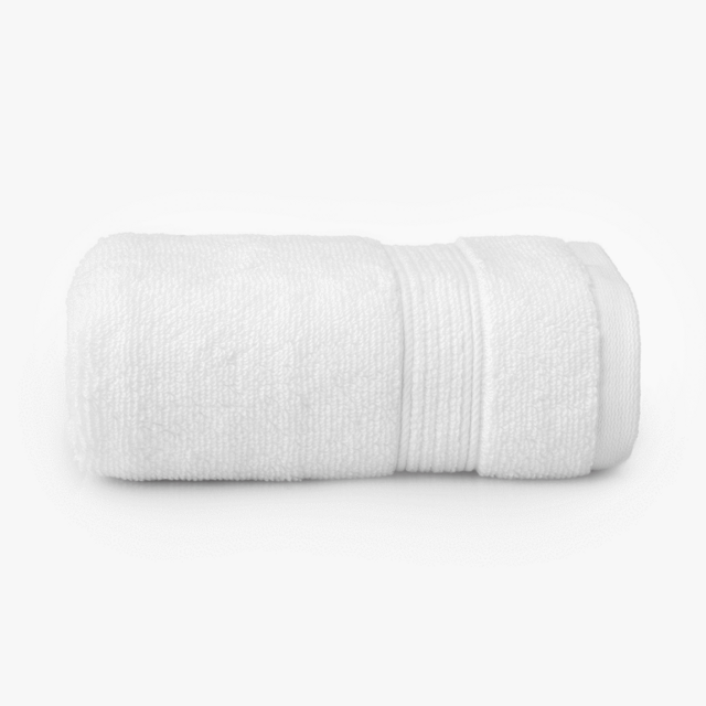 Organic Cotton Hand Towel - Snow