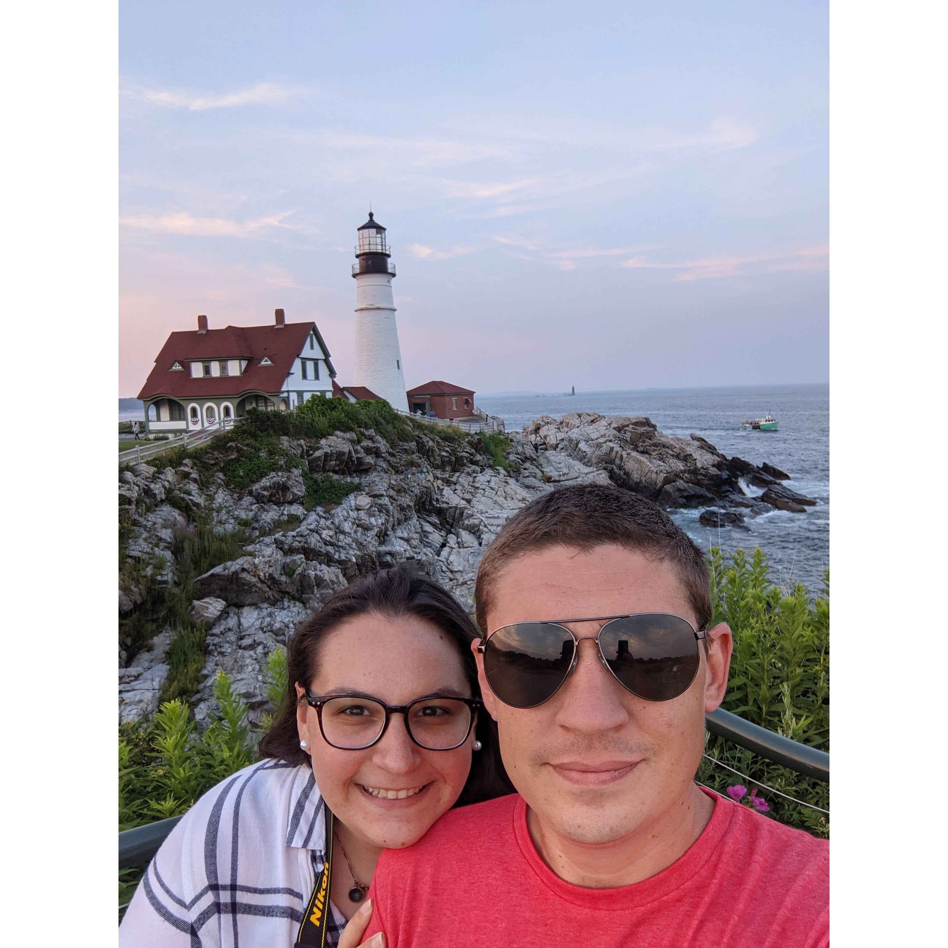 Portland Head Lighthouse in Cape Elizabeth, Maine