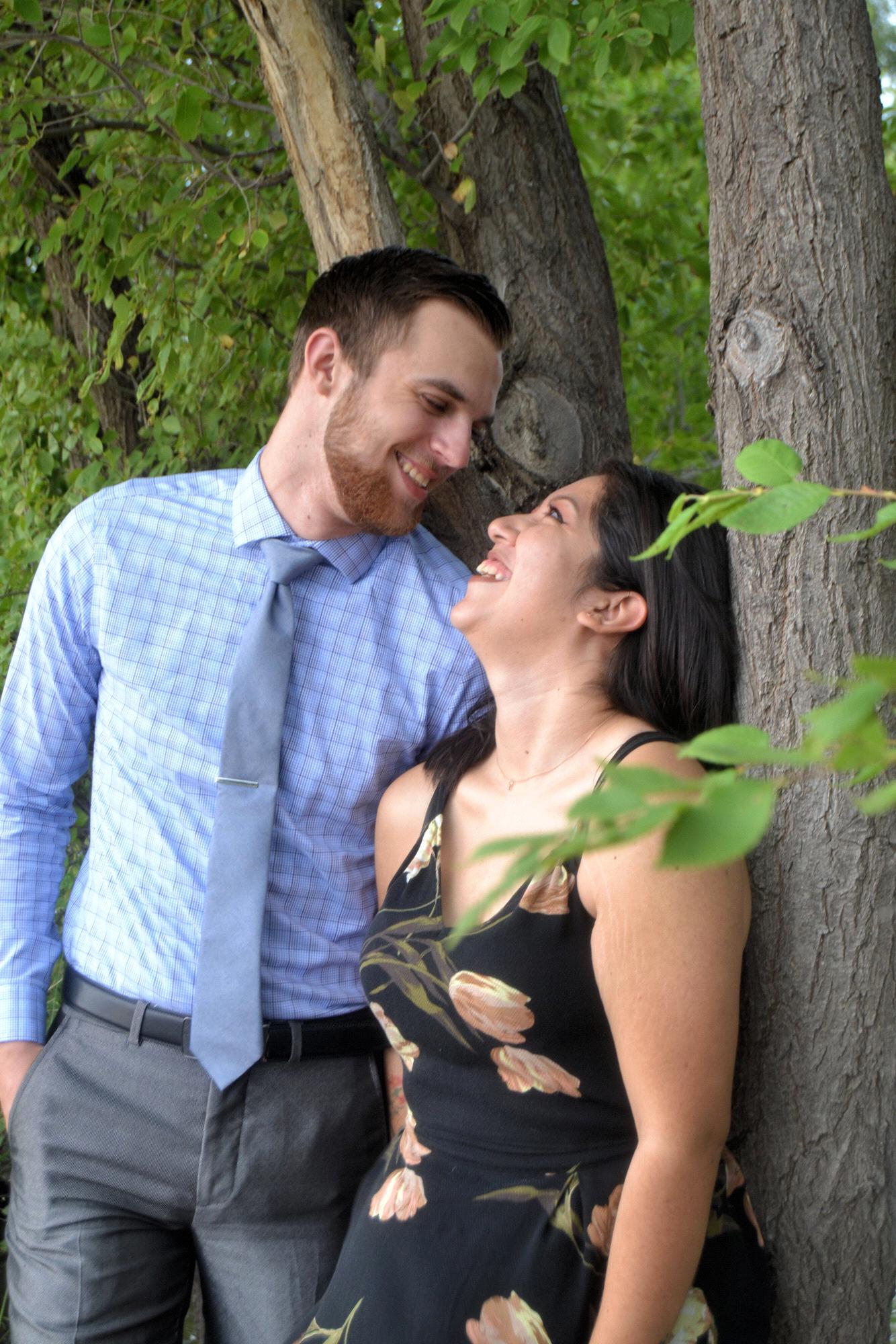 Here are our official engagement photos! Photos by: Kayla Harris (SpurOfTheMomentPhotography)