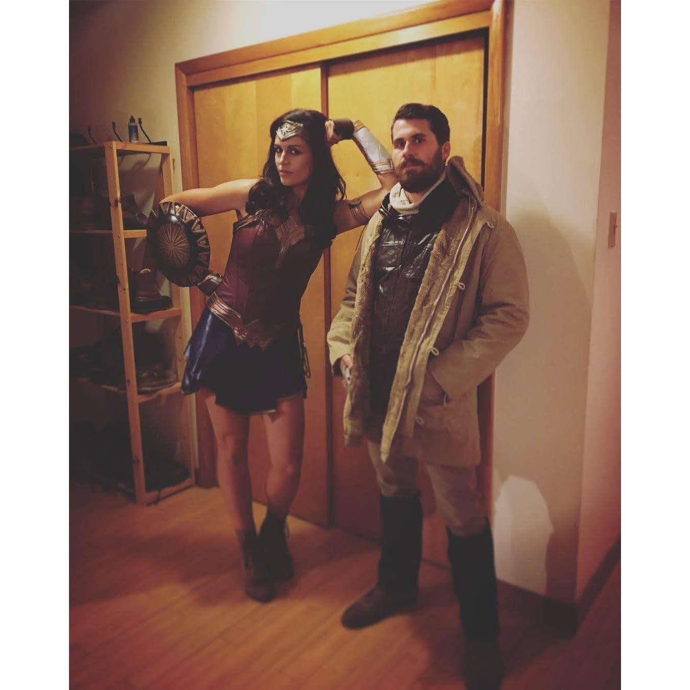 Wonder Woman and Steve Trevor. Glenwood Springs, CO. October 2018.
