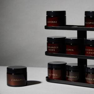 Spice Rack - The Counter Top Rack, Black