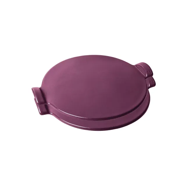 Emile Henry Made In France Flame Individual Pizza Stone, 10", Set of 2, Figue