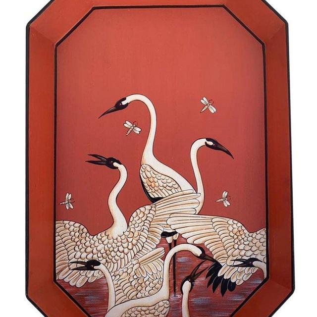Fauna Hand Painted Iron Trays