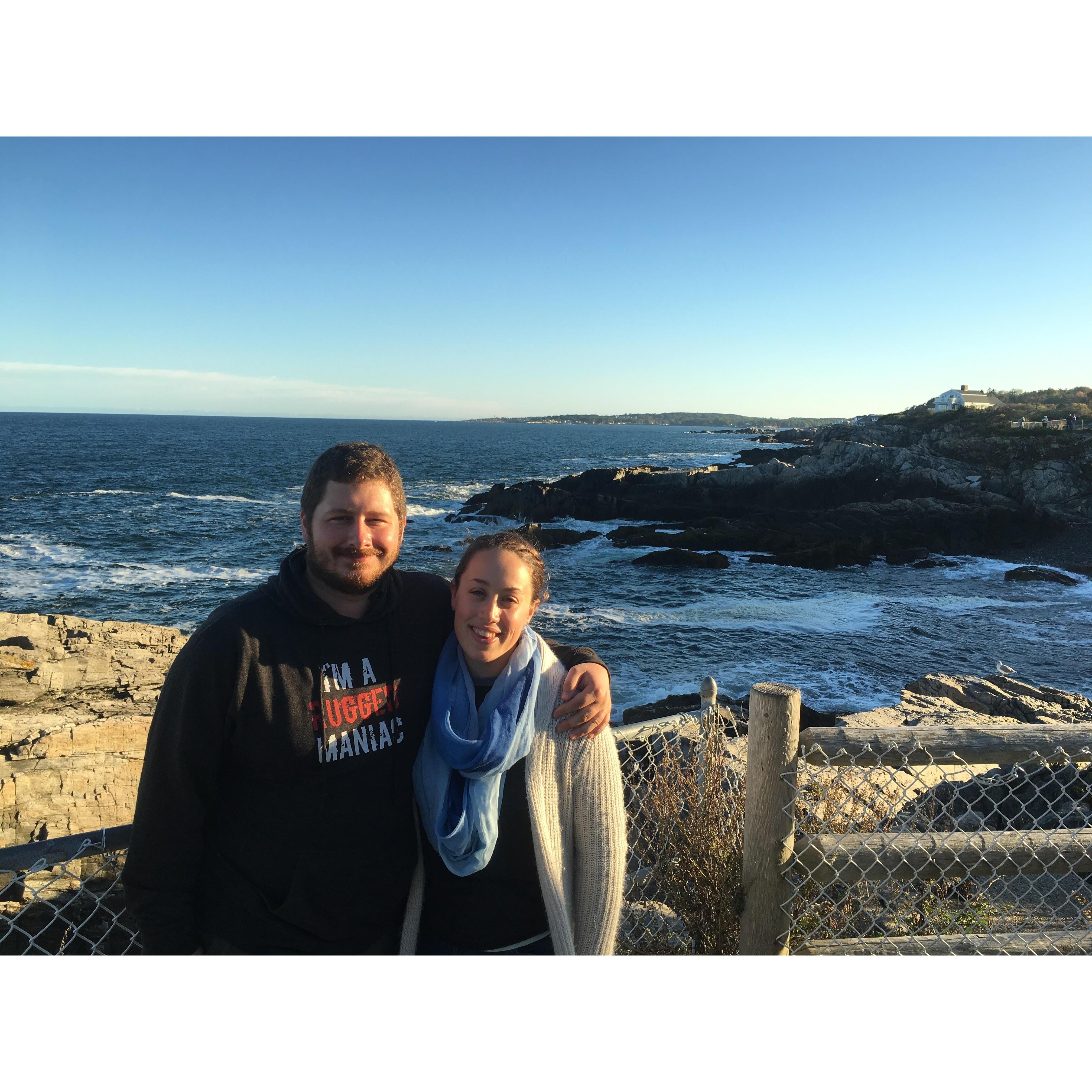 One of our spontaneous trips to Portland, ME! I told John to get in the car and didn't tell him where we were headed... lead to a fun adventure!
~2016