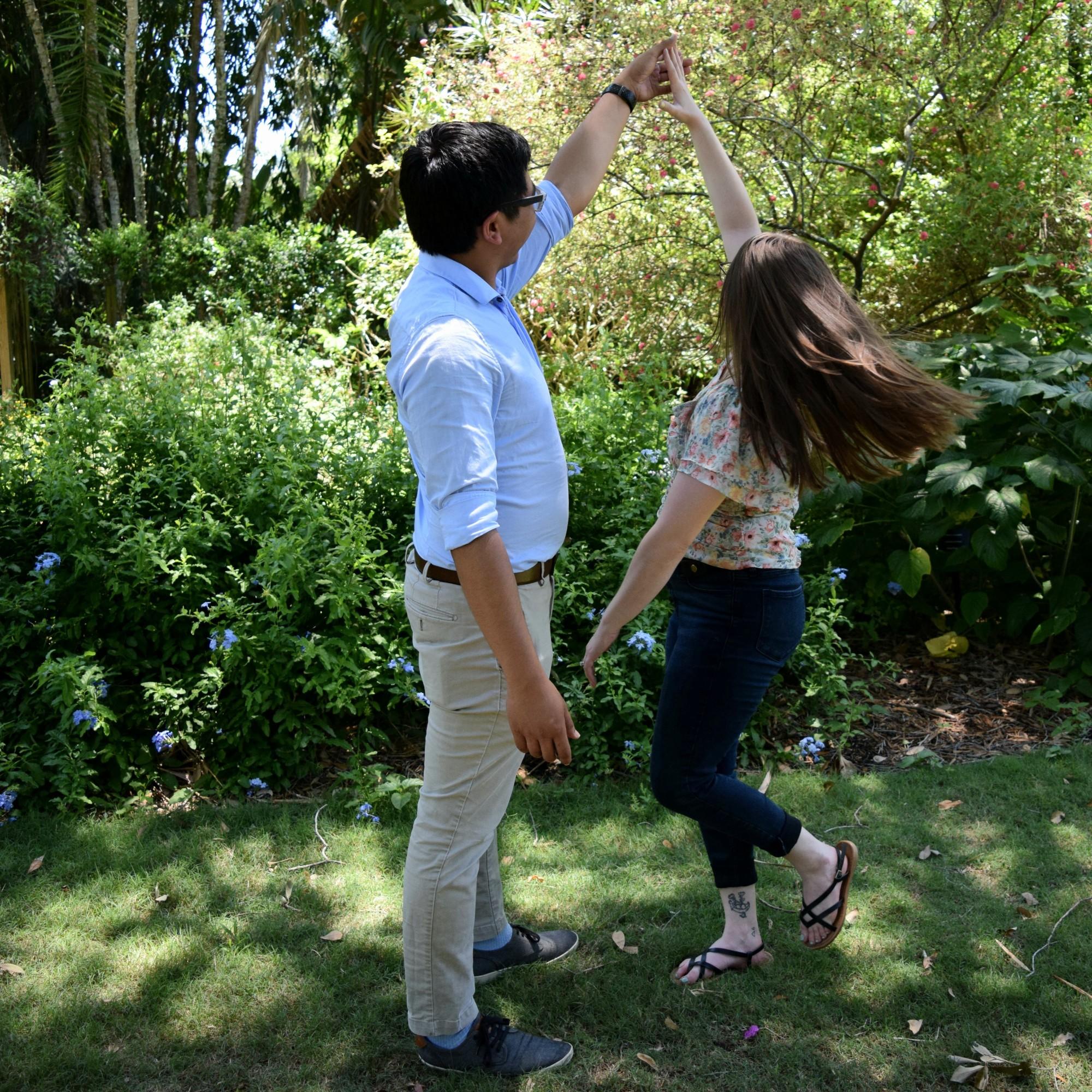 From our engagement photos

(Taken by Kristen Wilson)